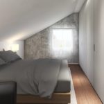 vizualizace interiéru domu - ložnice easy 102